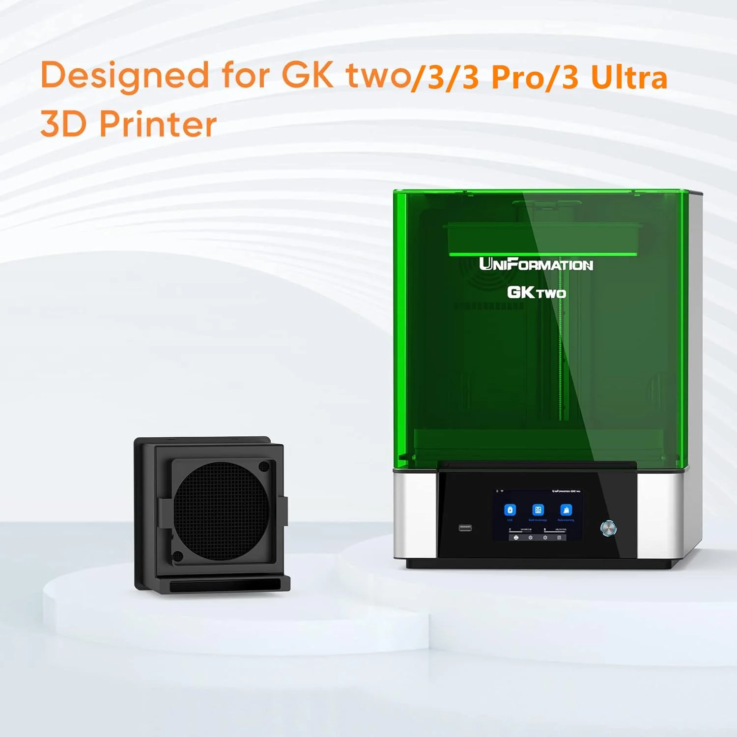UniFormation 6 Packungen Luftreiniger für GKTWO 3D-Harzdrucker mit 80% Absorptionsrate - Image 3