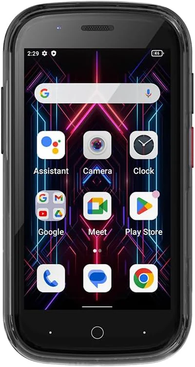Unihertz Jelly Star (Schwarz) – Kleinstes 4G-Smartphone mit LED-Licht und 3-Zoll-Display, Android 13 - Image 4