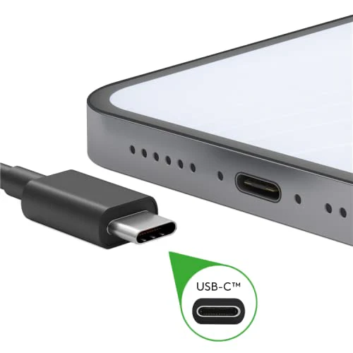 USB-C Ladekabel für uleFone Armor 6 Schwarz 2 x 2 m Handy Schnellladekabel Datenkabel, Schwarz 2 x 2 - Image 3
