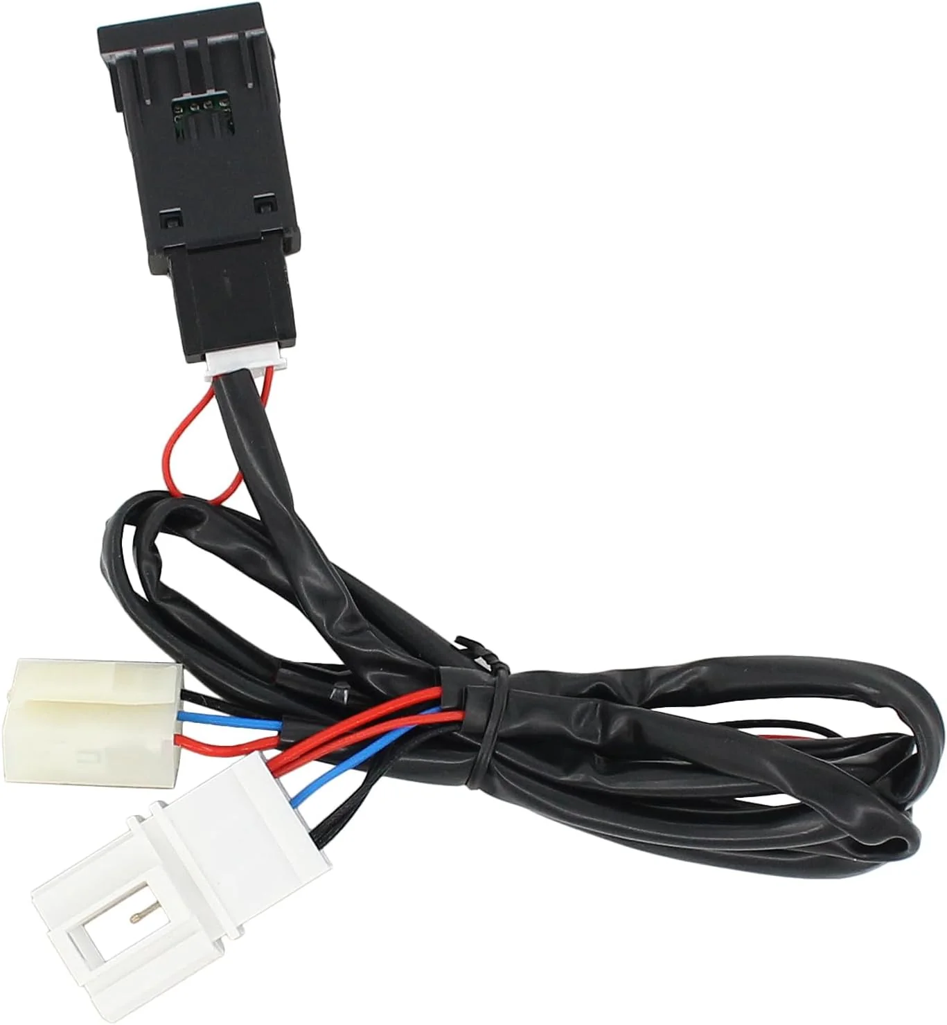 USB Ladegerät Buchse mit Kabelbaum Armaturenbrett Steckdose USB Ladesteckdose Einbaubuchse Schnellla - Image 3
