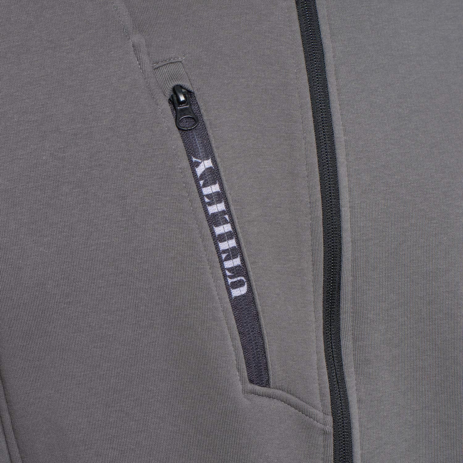 Utility Diadora Unisex Sweat&Shirt Sweatshirt FZ Litework M Gris, M Gris - Image 4