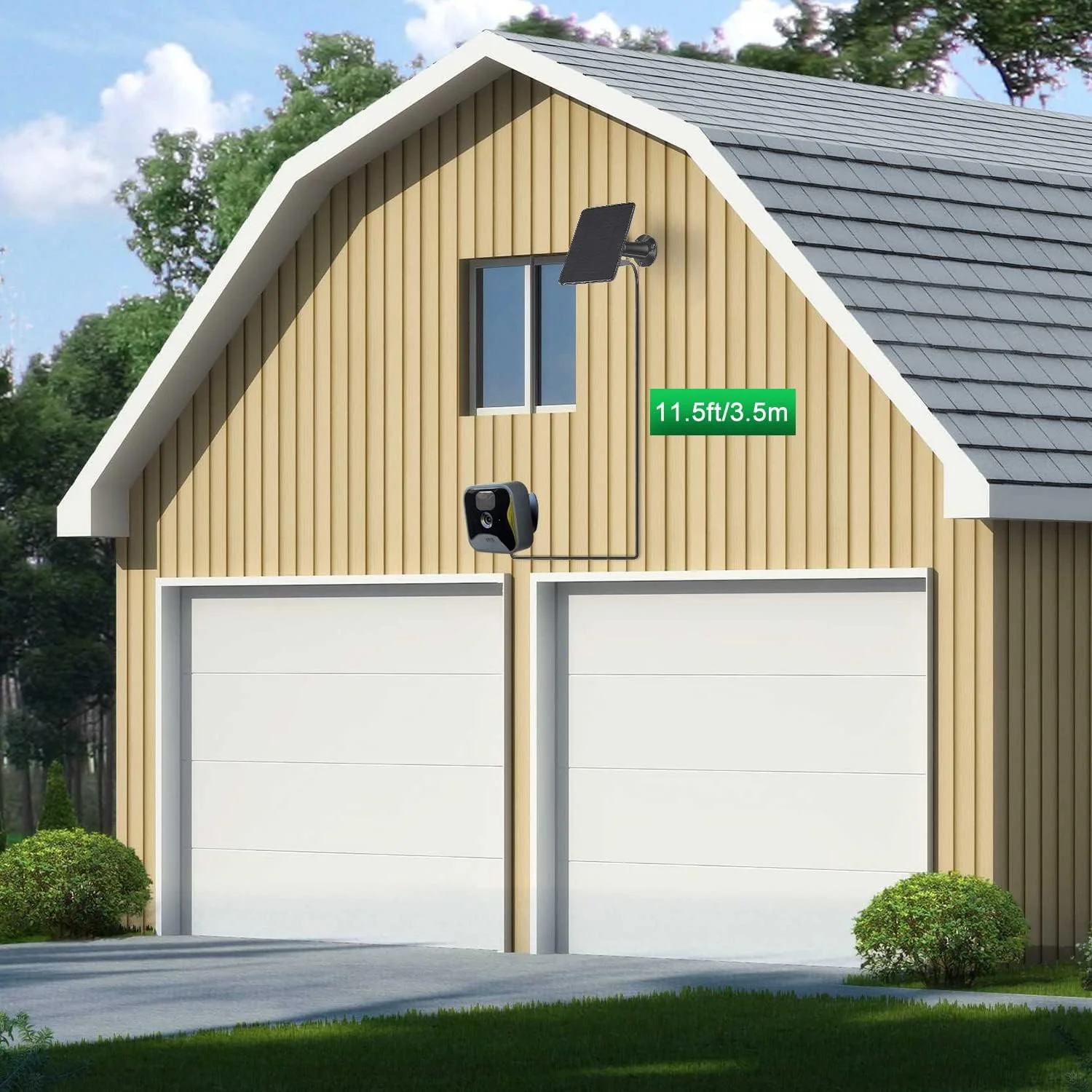 UYODM Solarmodul, kompatibel mit Blink Outdoor & Blink XT2/XT, kontinuierliche Stromversorgung, IP66 - Image 7