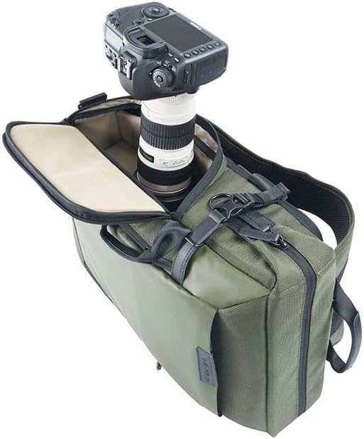 Vanguard VEO SELECT45M GR Rucksack/Schultertasche für DSLR-Kamera, Videoausrüstung oder Drohne, Grün - Image 6