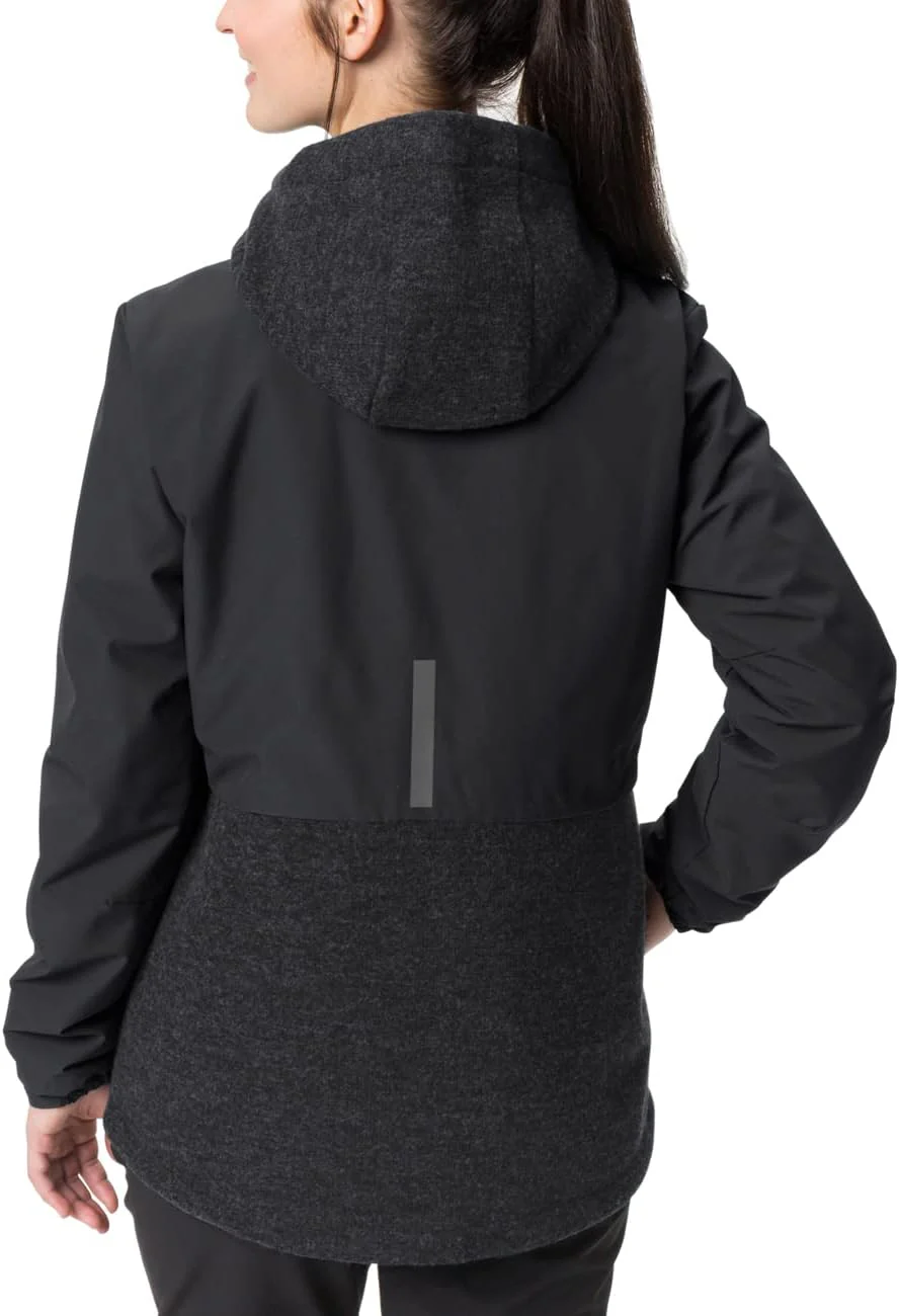 VAUDE Damen Women's Cyclist Padded Jacket Iv Jacke, 40 black uni - Image 5