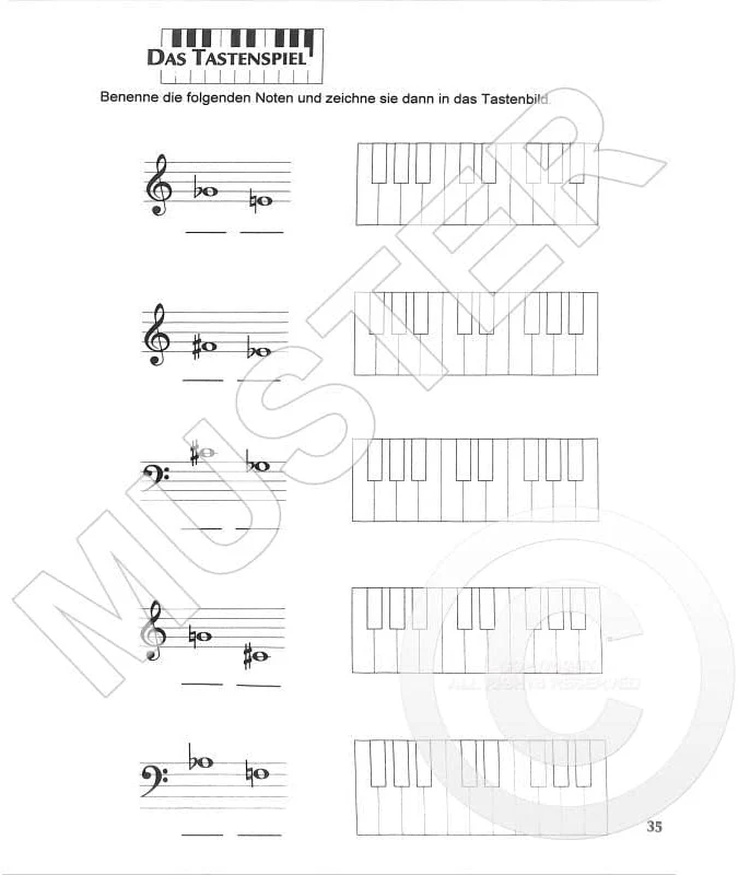 Verlag Bosworth Abenteuer MUSIKTHEORIE 1 - arrangiert für Buch [Noten/Sheetmusic] Komponist: KOH Jos - Image 4