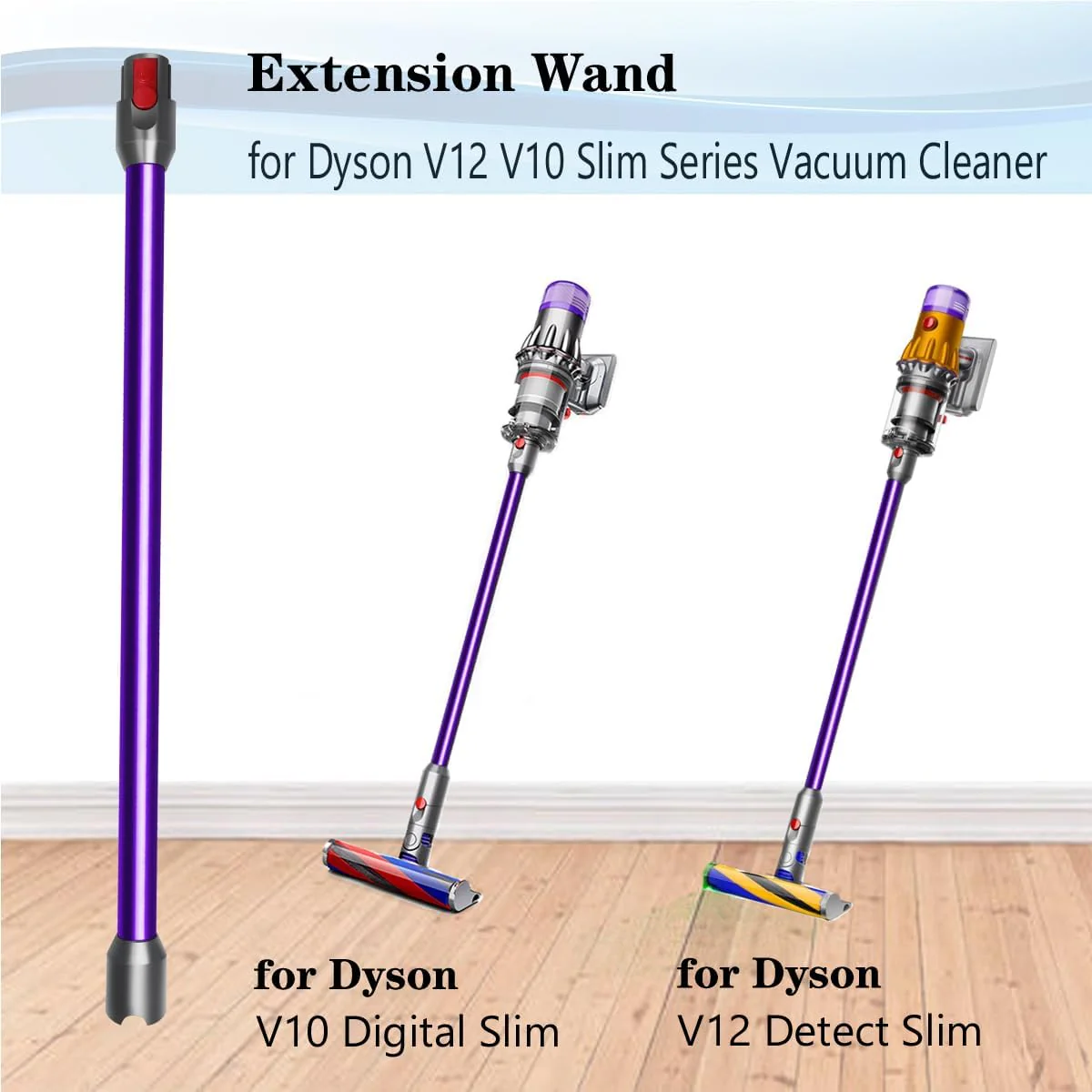 Verlängerungsrohr für Dyson V12 Detect Slim Staubsauger, Ersatzteile Saugrohr Schnellspanner Verläng - Image 2