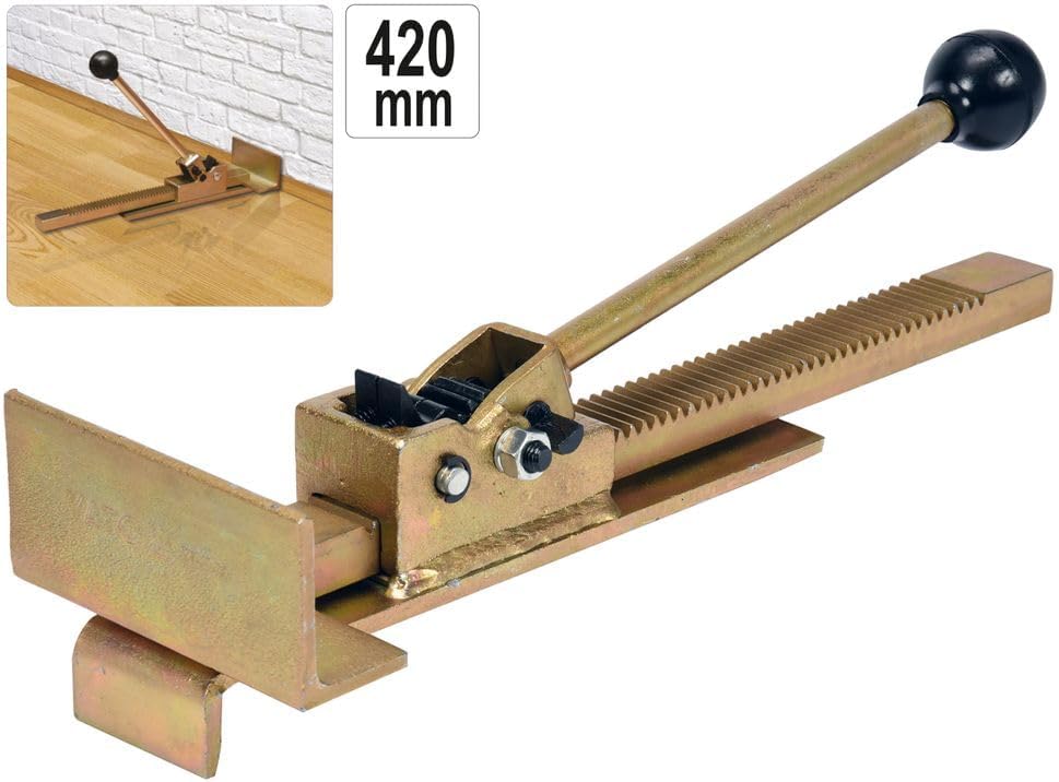 Verlegewerkzeug Hammer Zugeisen Verlegezange 420mm Parkettwerkzeug Parkett-Kralle Schlageisen für La - Image 3