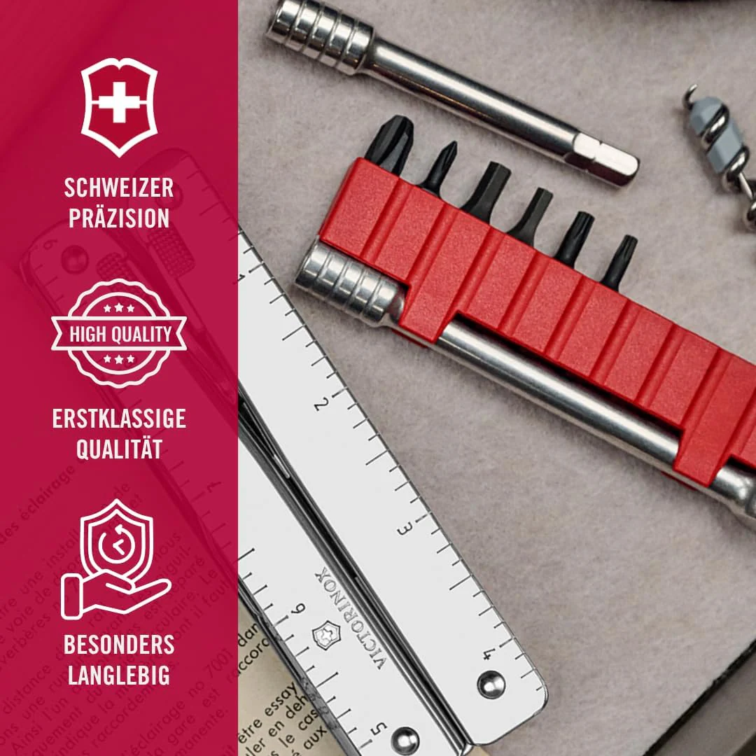 Victorinox Schweizer Taschenmesser Swiss Tool X Plus Ratchet, 40 Funktionen, Multitool inkl. Kombi-S - Image 8