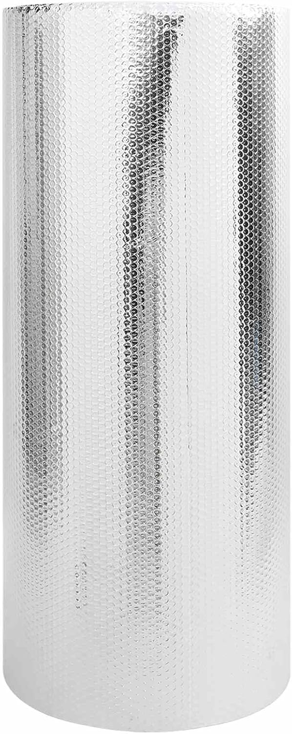 vidaXL Heizkörper-Reflektorfolie Silber 5 x 1 m Polyethylen, Heizkörperreflektor für Wohnzimmer, Rob - Image 8