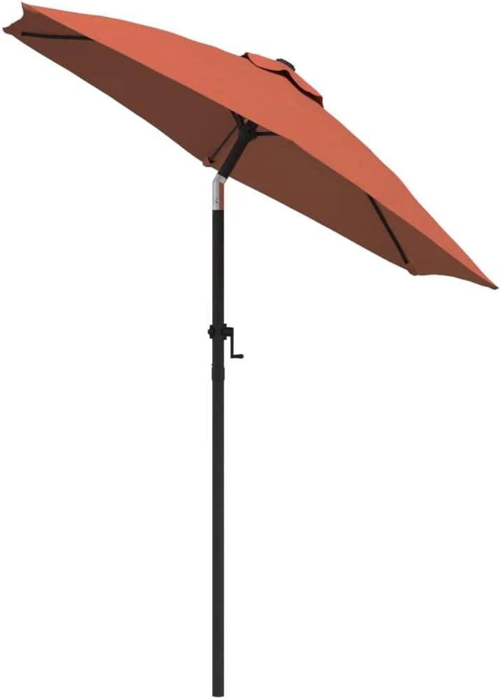 vidaXL Sonnenschirm Kurbel Kippbar Ampelschirm Gartenschirm Strandschirm Terrassenschirm Balkonschir - Image 6