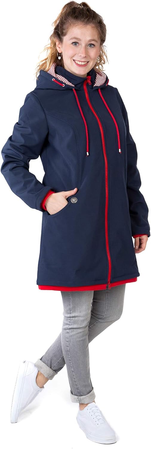 Viva la Mama – Allwetter Funktionsjacke für Mama und Baby, Umstandsjacke + Tragejacke - MELLORY L Vo - Image 6