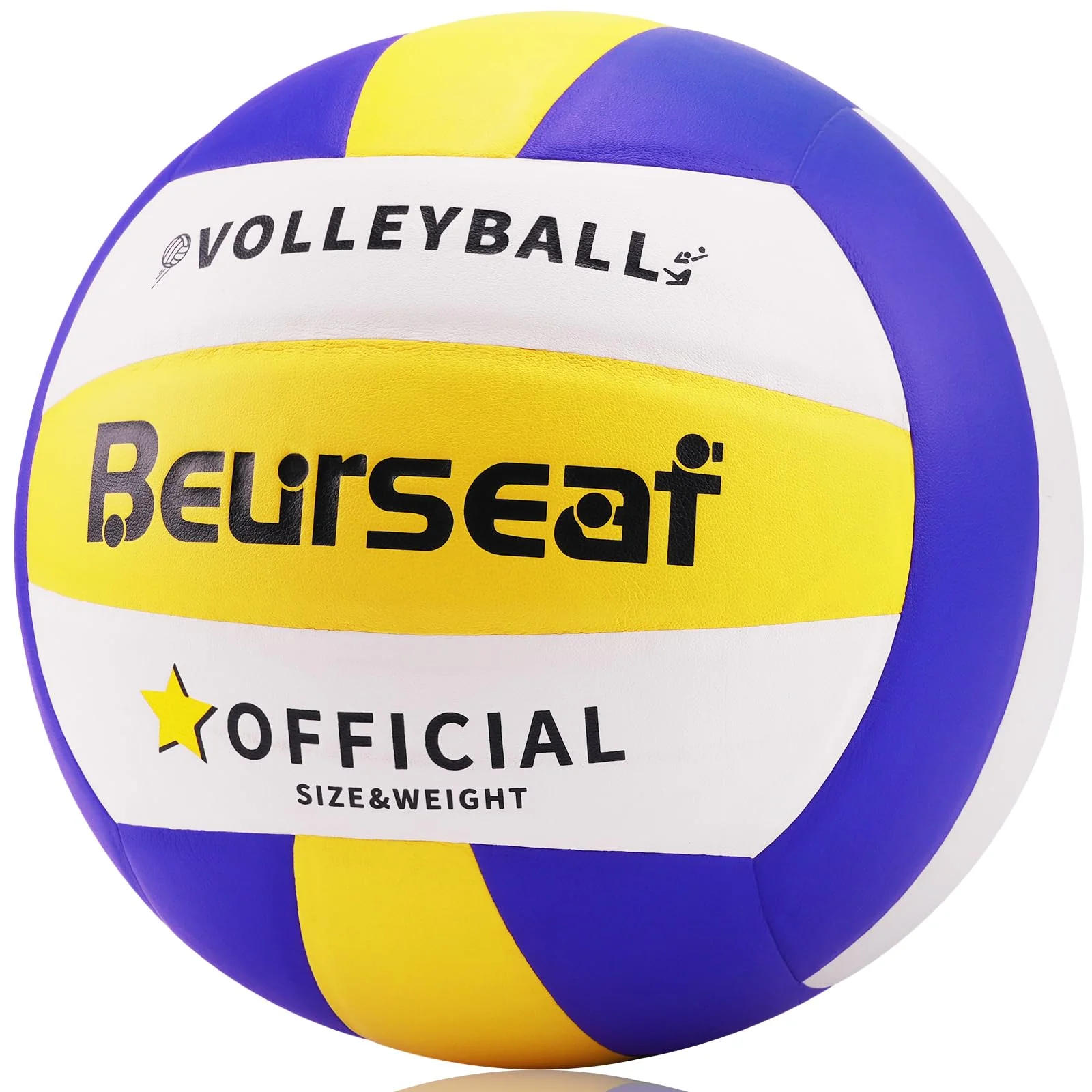 Volleyball, Soft Touch Beach Volleyball, Sports Volleyball, offizielle Grösse 5 Indoor & Outdoor Vol