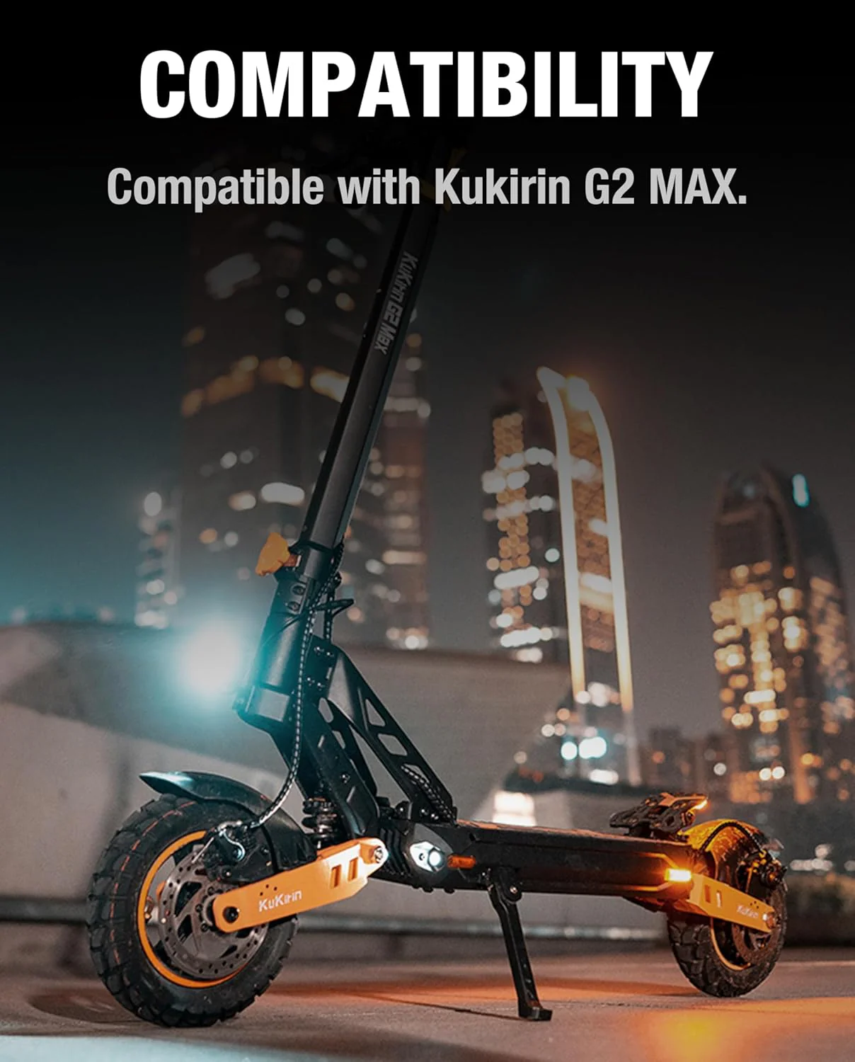 Vordere Hauptträger-Querträger-Baugruppe kompatibel mit KuKirin G2 Max E-Scooter, Ersatz-Metallstütz - Image 6