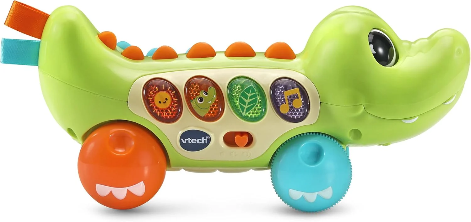Vtech Baby - Babys Lernspass-Krokodil – Interaktives Babyspielzeug mit Musik, Sätzen und Geräuschen - Image 3
