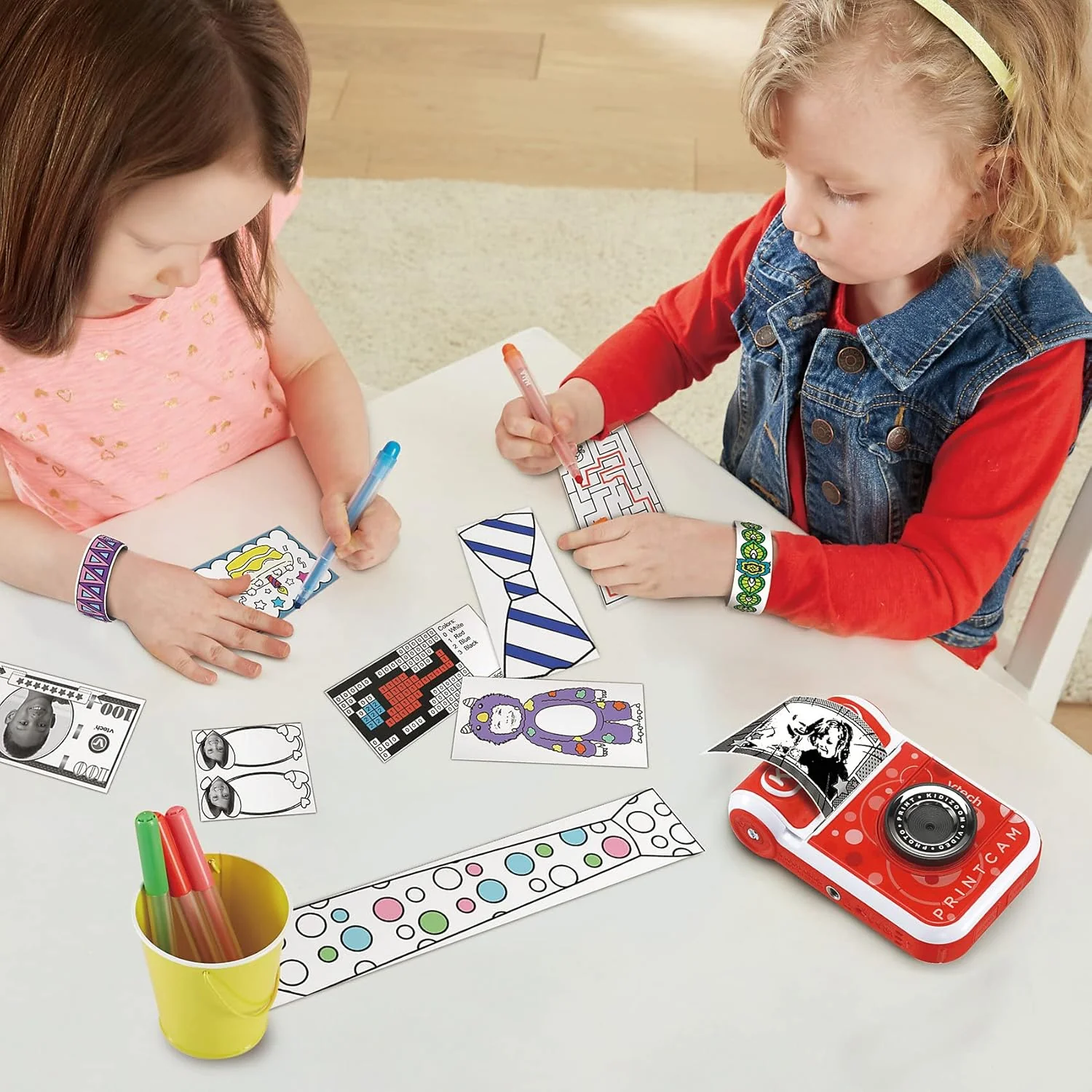 VTech KidiZoom Print Cam – Sofortbild-Kinderkamera mit Druckfunktion, Selfie- und Videofunktion, Eff - Image 4