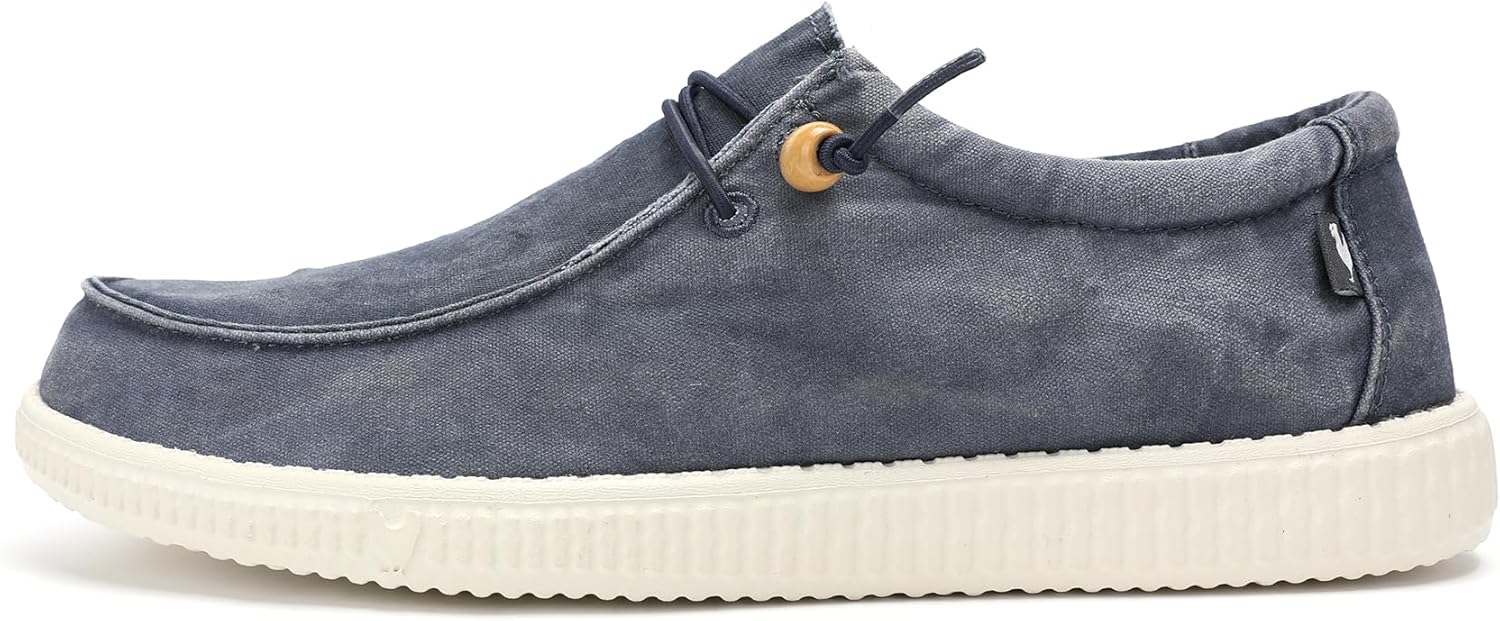 WALK IN PITAS | WP150 WALLABI Washed | Herren Mokassins | Flache Slipper für Männer | Slip on Loafer - Image 8