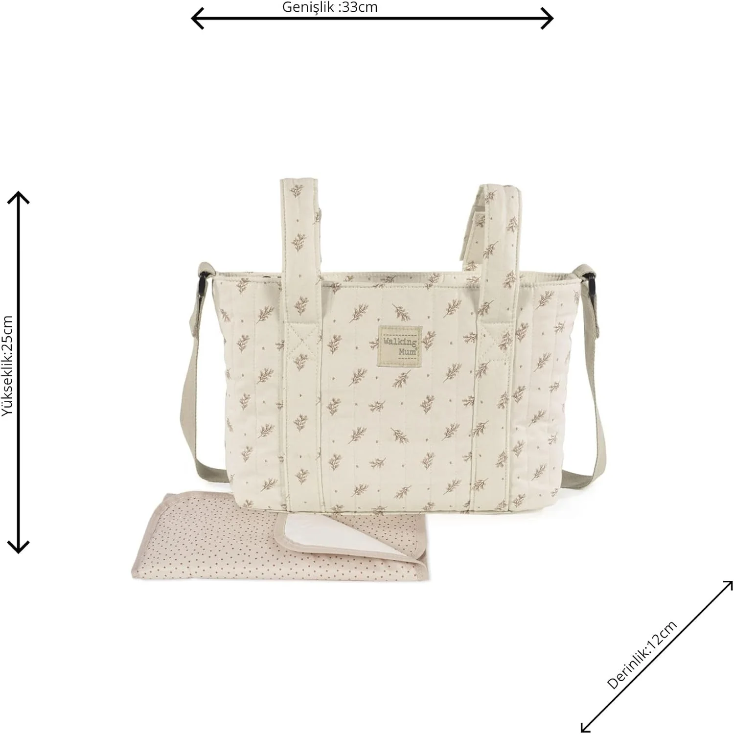 Walking Mum Crossbody Tasche Mimosa Rosa - Image 8
