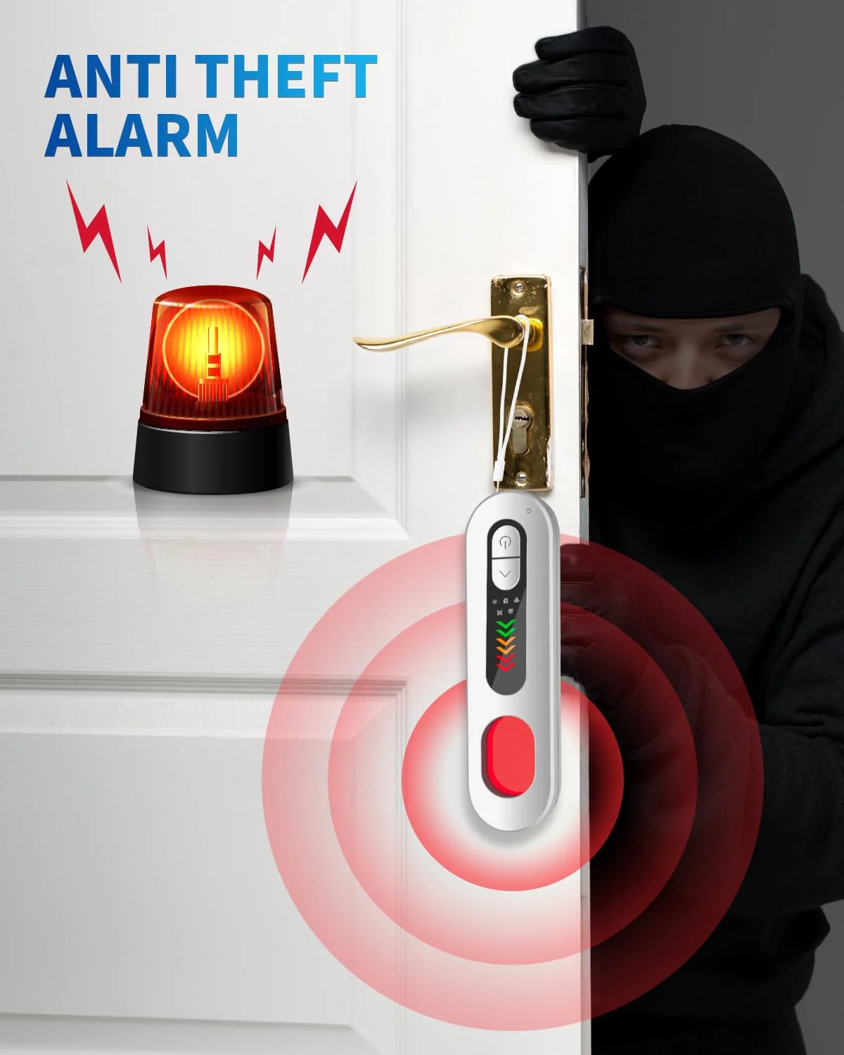 Wanzen Detektor Versteckte Kamera Finder mit 6 Stufen Empfindlichkeit, 4-in-1 Multimode Hidden Camer - Image 4