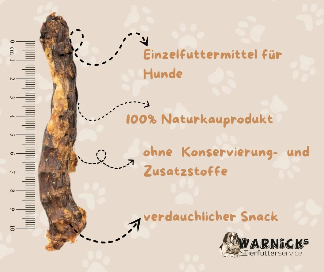 Warnick´s Tierfutterservice getrocknete Entenhälse, wie Hühnerhälse EIN besonderer Leckerbissen (2KG - Image 3