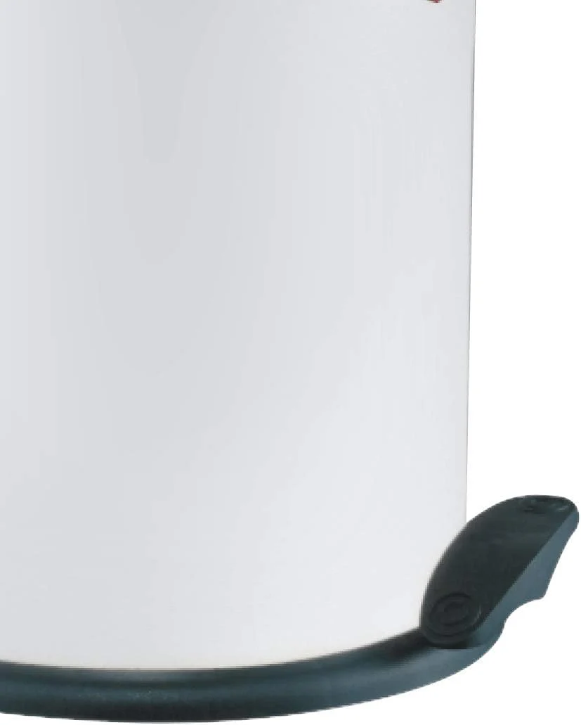 WESCO klassischer Tretabfallsammler CAPBOY MAXI in der Farbe mandel, pulverbeschichtetes Stahlblech, - Image 2