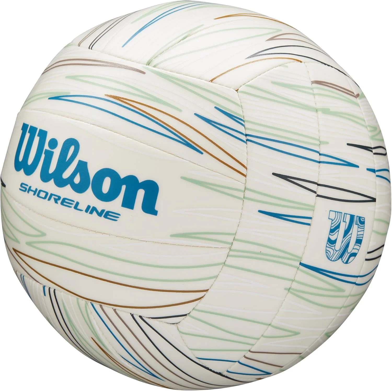 Wilson Outdoor-Freizeit-Volleyball, offizielle Grösse Gen Green White/Blue, Gen Green White/Blue - Image 3