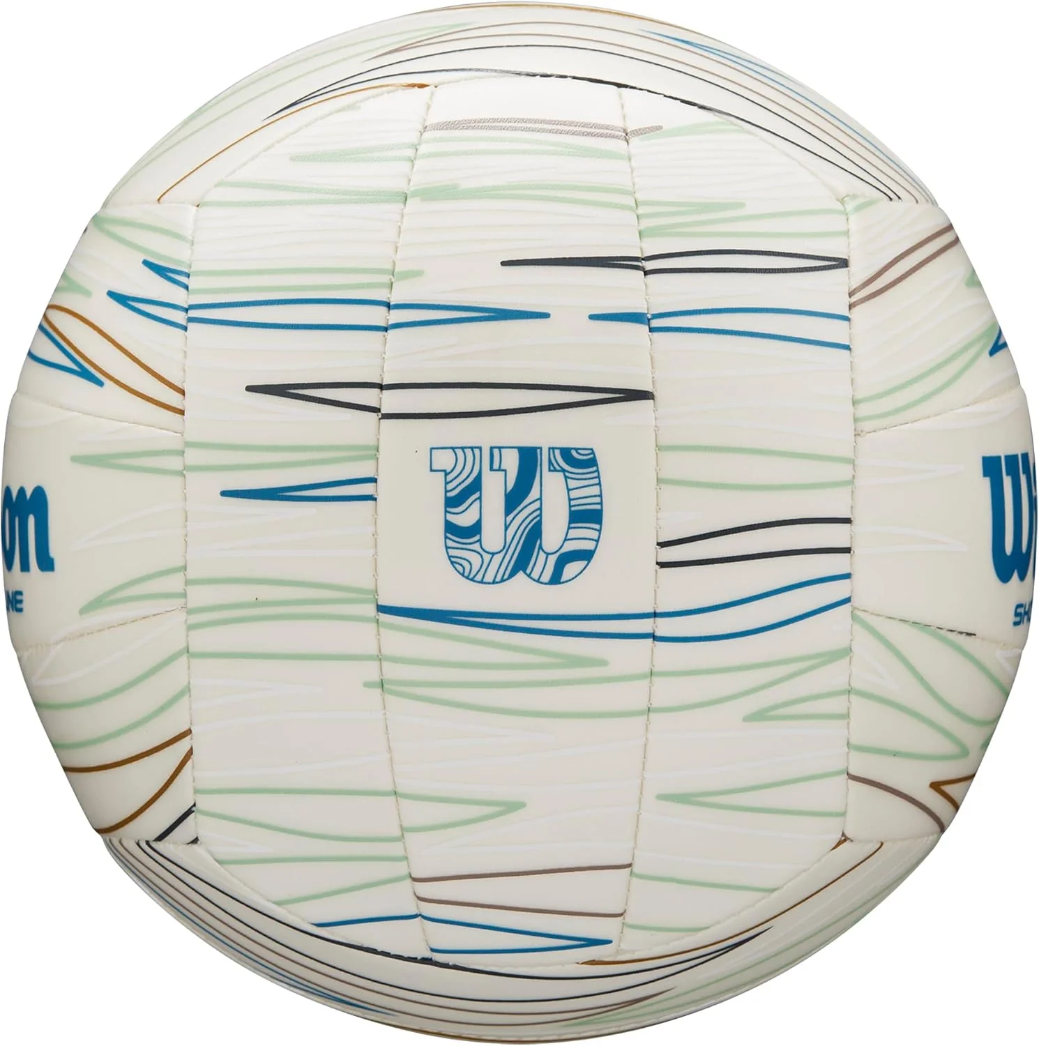 Wilson Outdoor-Freizeit-Volleyball, offizielle Grösse Gen Green White/Blue, Gen Green White/Blue - Image 5