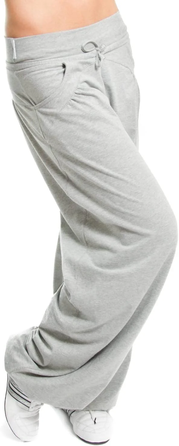 WINSHAPE Damen Trainingshose Dance Fitness Freizeit Sport XXL Grey-melange, XXL Grey-melange - Image 2