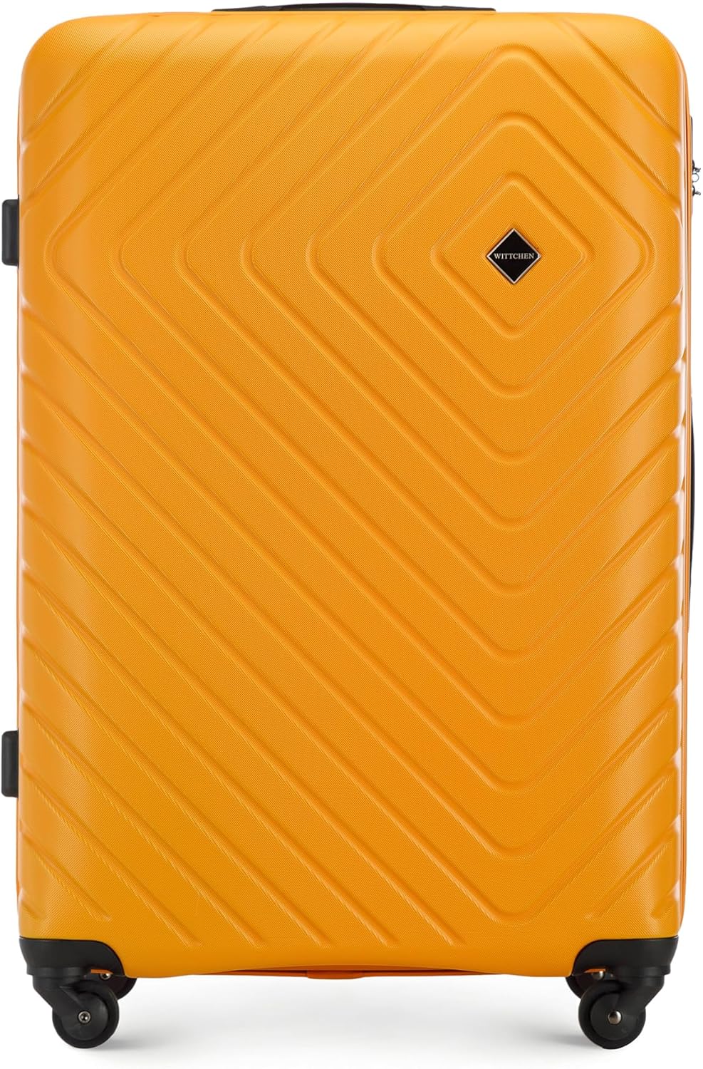 WITTCHEN Cube line Grosser Koffer ABS Mit Geometrischer Prägung 4 Lenkrollen Teleskopgriff Kombinati - Image 3