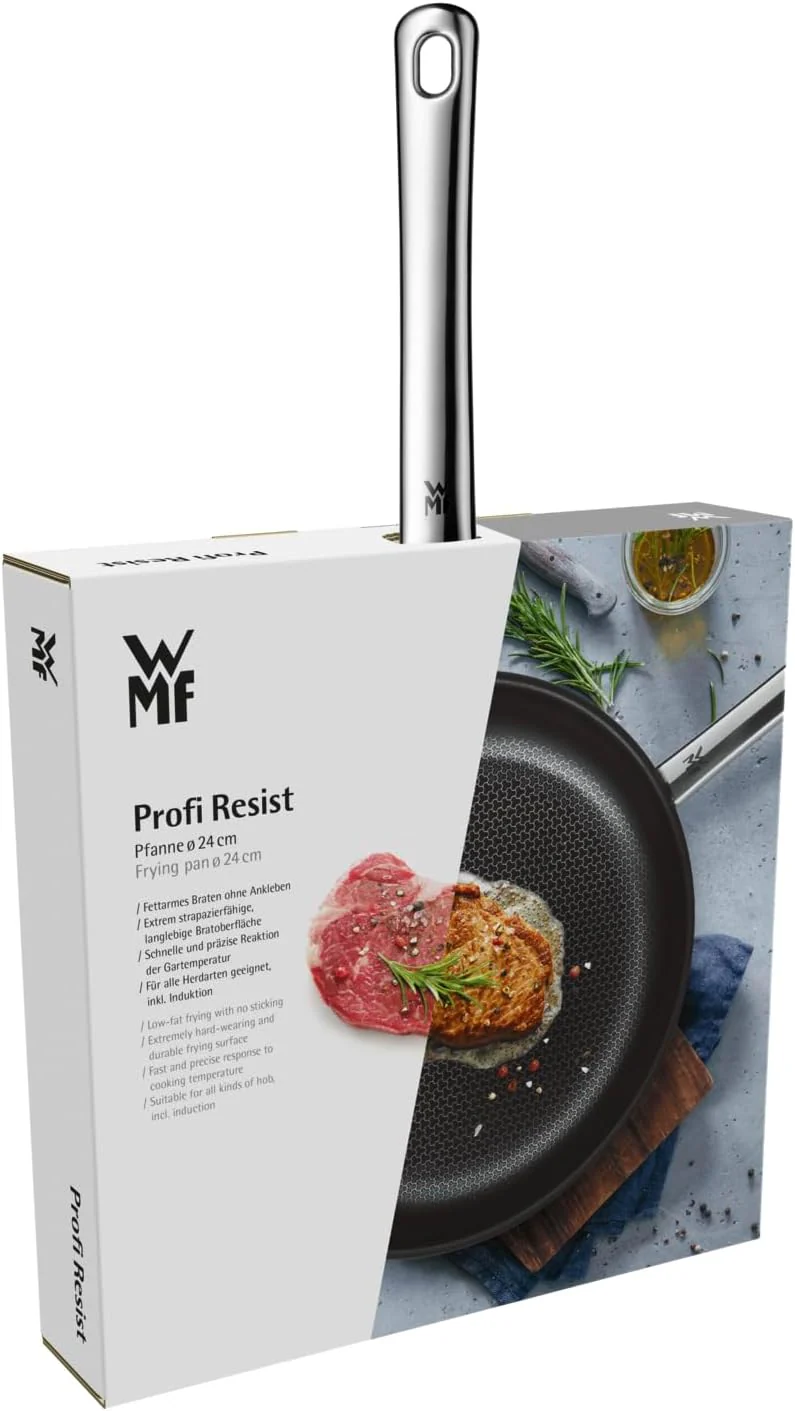 WMF Profi Resist Bratpfanne Induktion, Gas, Elektro, Glaskeramik 24 cm, Mehrschichtmaterial vollbesc - Image 7