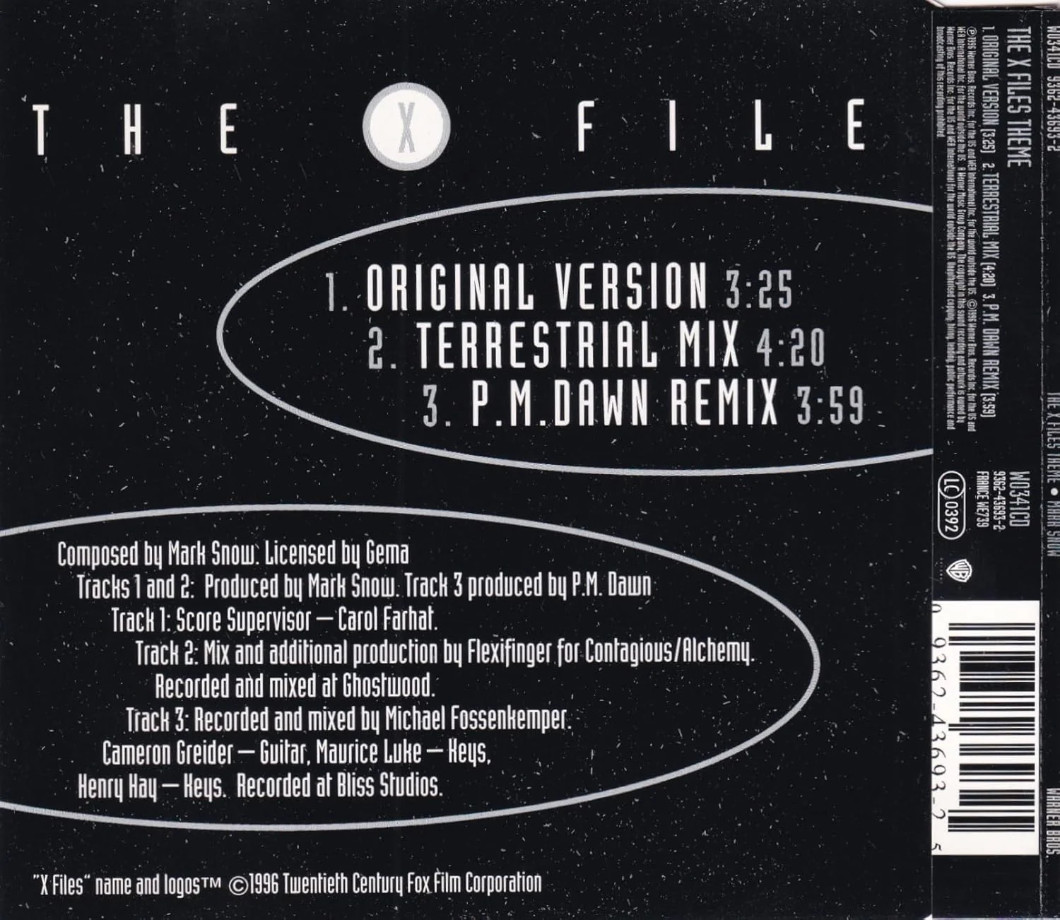 X-Files Main Theme/X-Files Mai, Audio-CD - Image 2