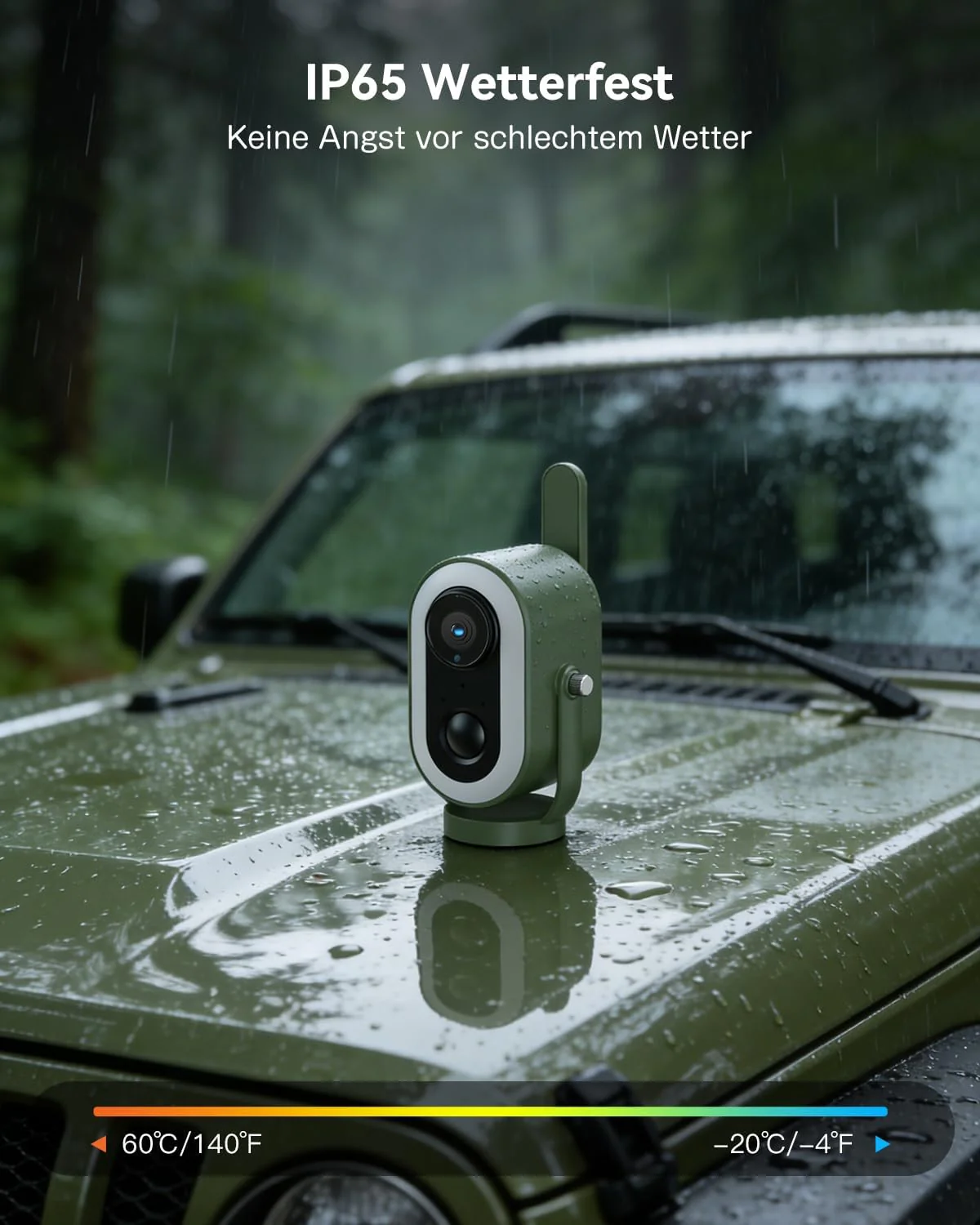 Xega 4G LTE Überwachungskamera Magnetische mit SIM Karte 2K HD kabellose Ohne WLAN Kamera Tragbare A - Image 7