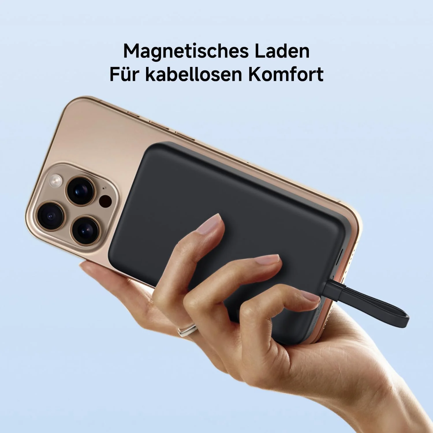 Xiaomi 33W Magnetic Power Bank 10000mAh, ultraschnelles Aufladen, grosse Kapazität,sofortiges kabell - Image 3