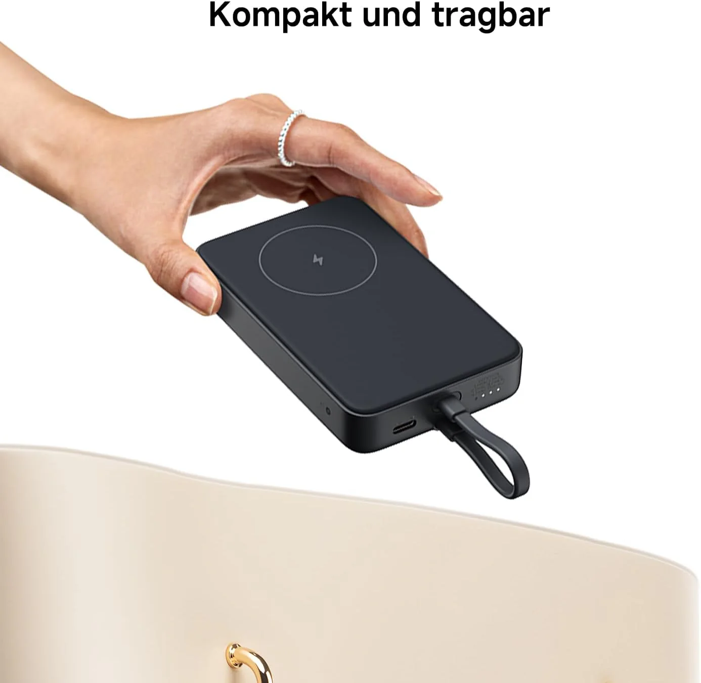 Xiaomi 33W Magnetic Power Bank 10000mAh, ultraschnelles Aufladen, grosse Kapazität,sofortiges kabell - Image 5