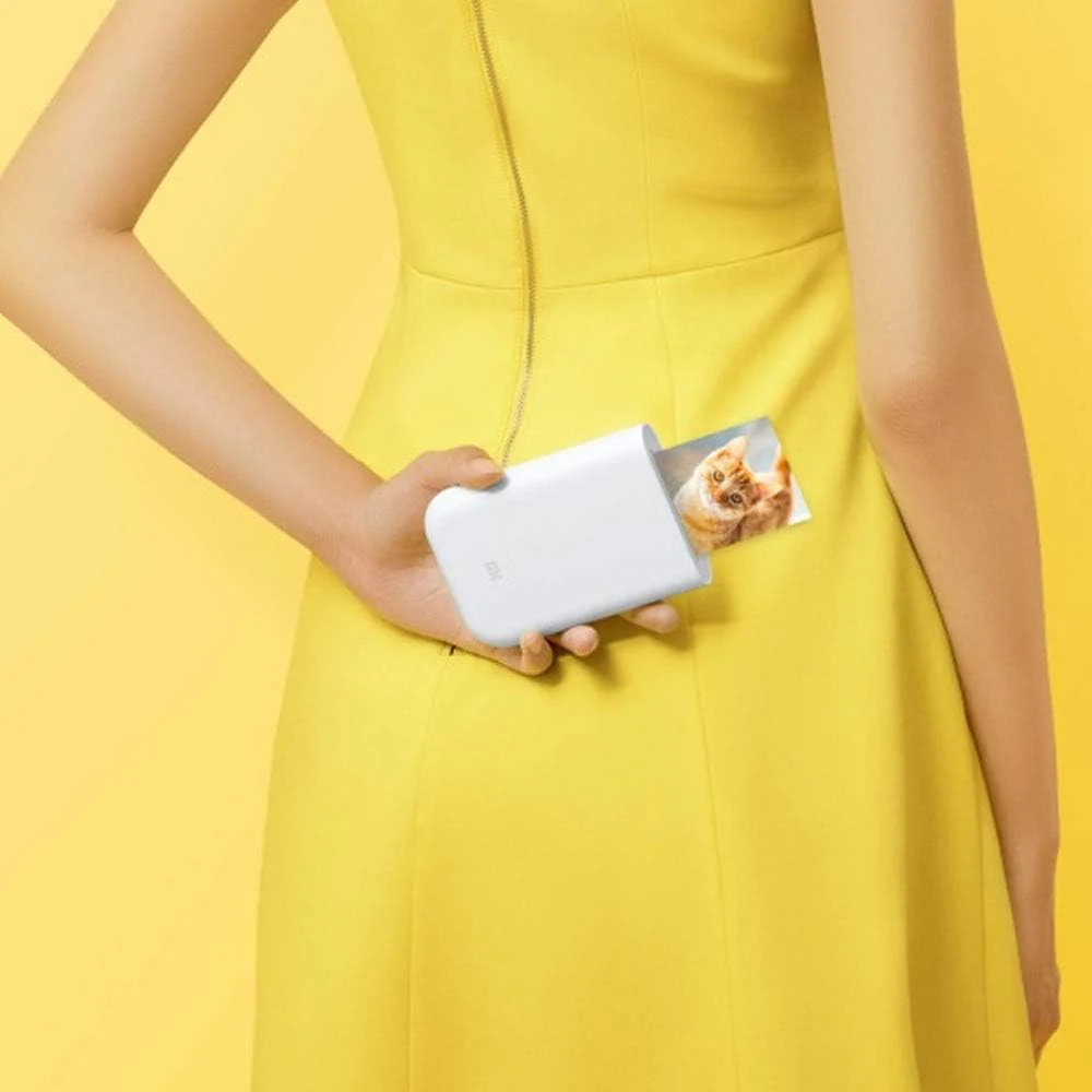 Xiaomi tragbarer Fotodrucker 300dpi Pocket Mini AR Bilddrucker mit DIY Share 500mAh Bilddrucker Zink - Image 5
