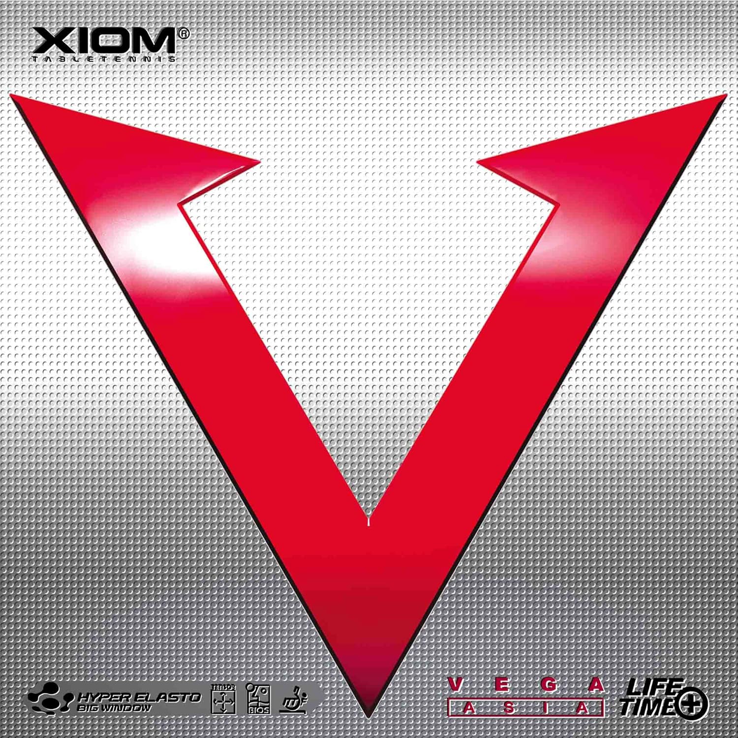 XIOM Belag Vega Asia, rot, 1,8 mm - Image 2