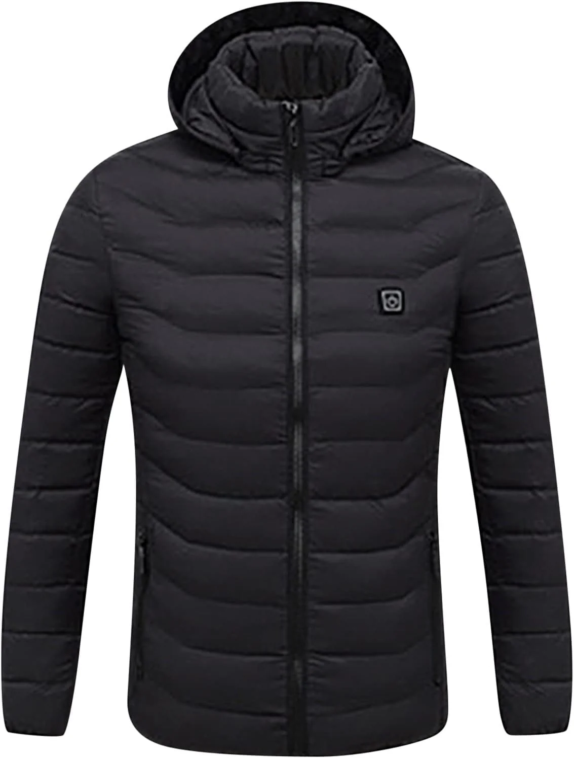 YEBIRAL Beheizbare Jacke Damen Herren Beheizte Jacke mit Kapuze, Warme Jacke USB Heizjacke mit 3 Hei - Image 4