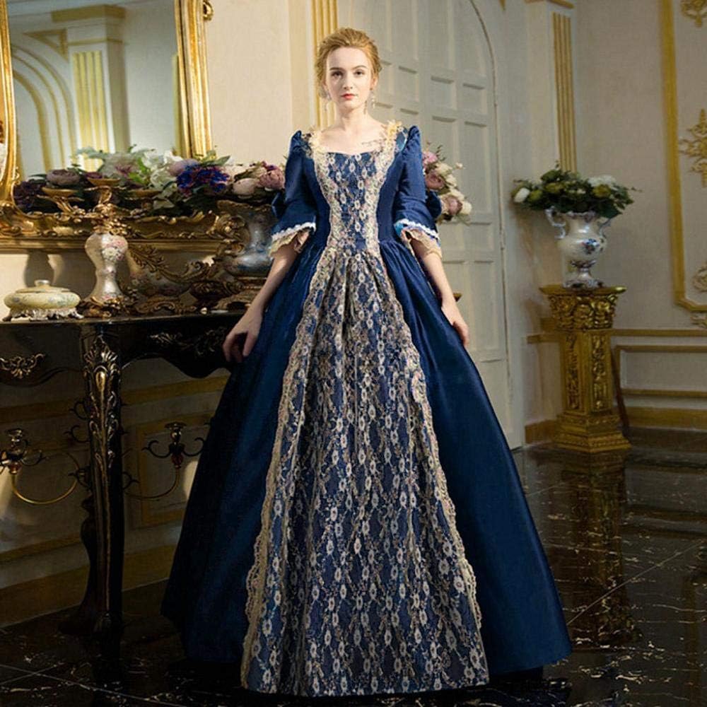 YEBIRAL Damen 1/2 Ärmel Renaissance Mittelalter Kleid Party Viktorianischen Königin Kleider Gothic J - Image 2