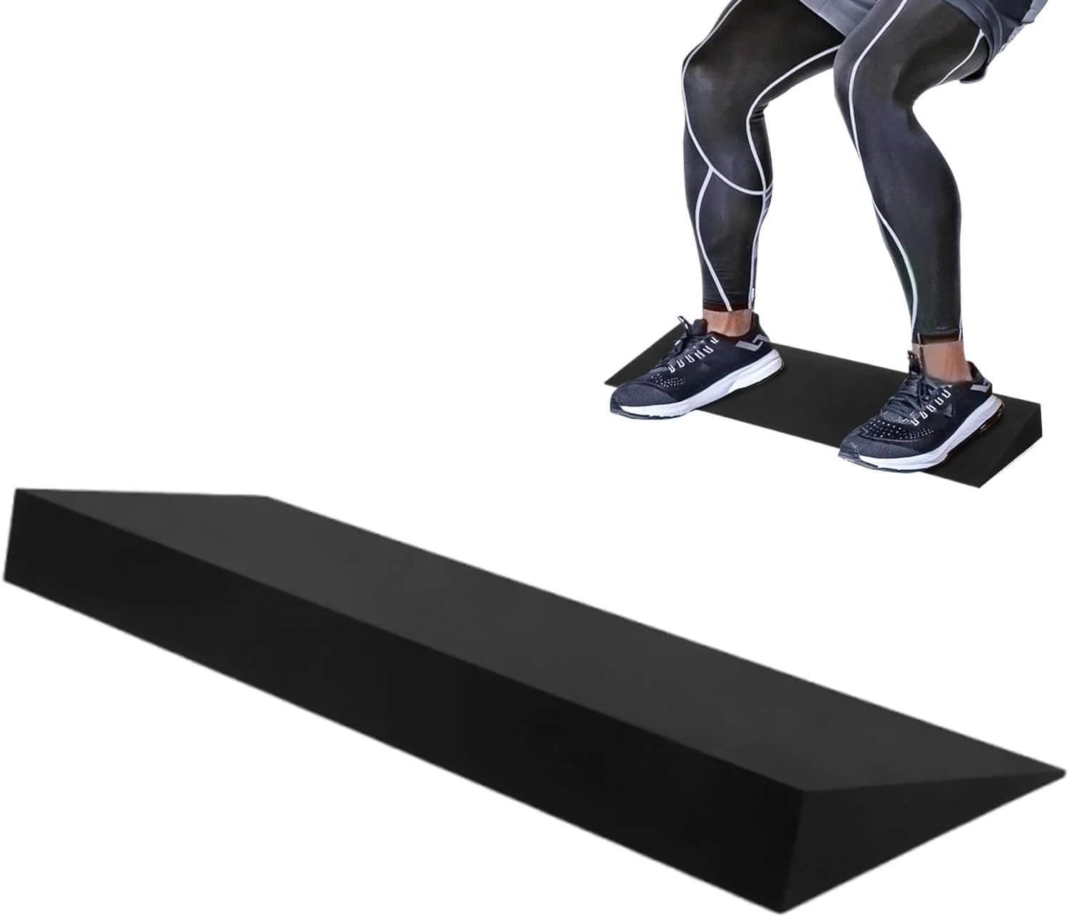Yoga-Schaumstoff-Keilblöcke, 50,8 cm Neigungsdehnungskeil, Schrägbrett, Yoga-Keil für Handgelenk und - Image 8