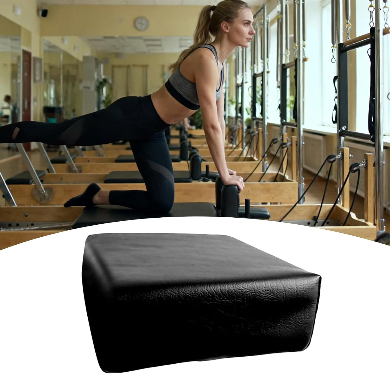 Yogakissen für den Kopf | Tragbares und bequemes Kissen – Nackenkissen für Pilates – für Reisen, Fit - Image 3