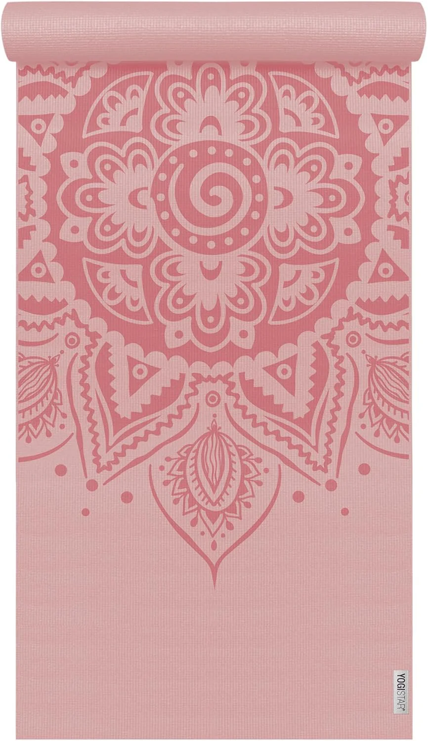 Yogamatte Yogimat® Basic - Art Collection - Spiral Mandala Schwarz - Image 3