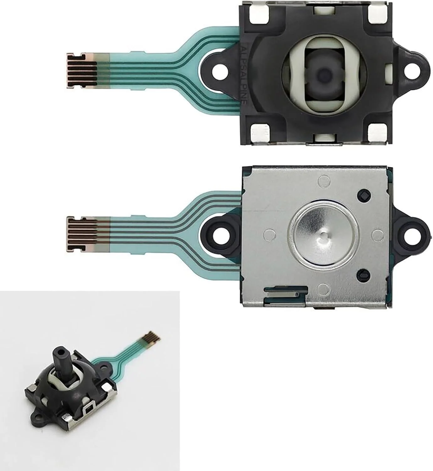 ZEZEFUFU Joystick für Spielekonsole, Daumen, Wippmodul, Ersatzteile für Asus für ROG Ally - Image 2
