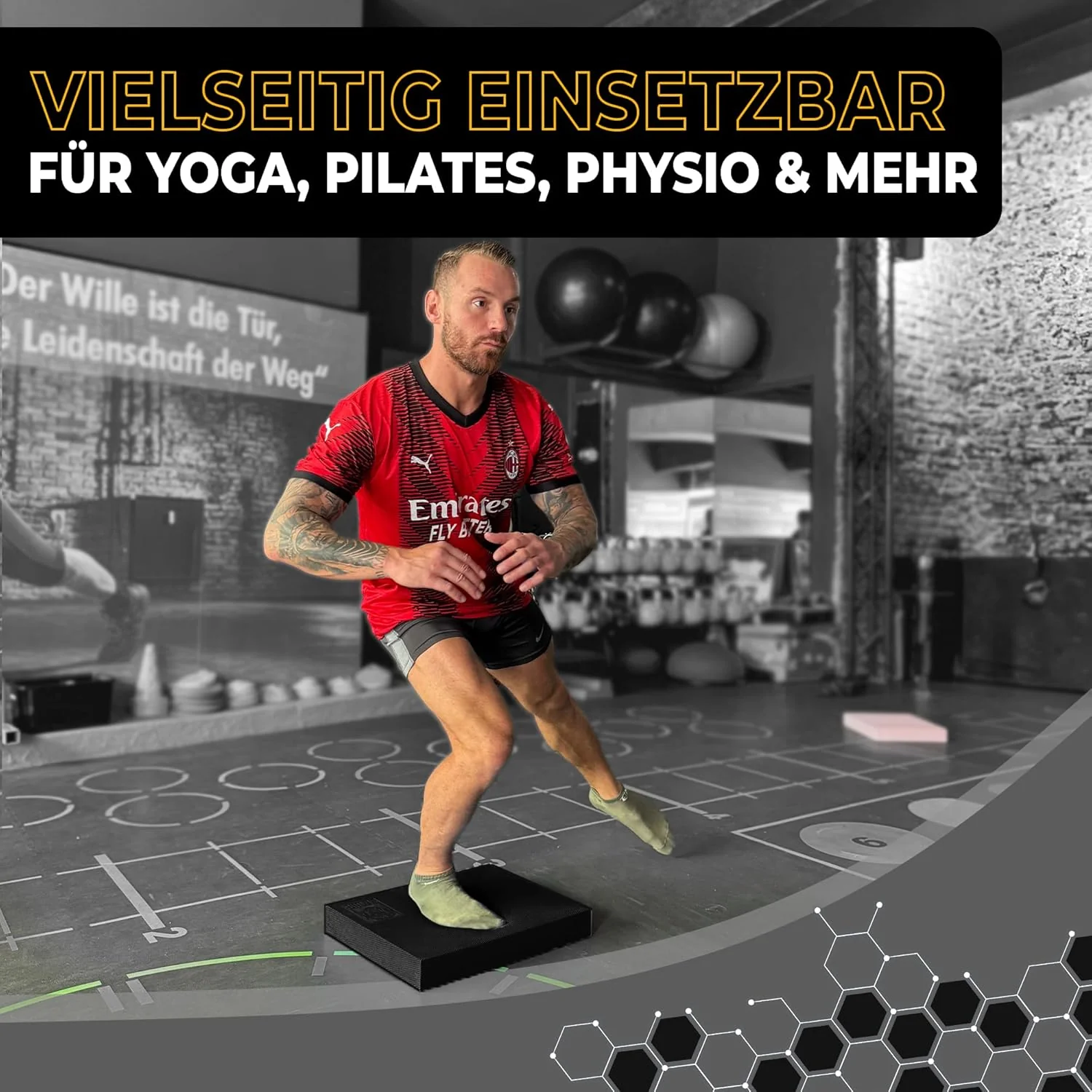 ZIZOUS® Balance Pad - Premium Balance Kissen für Gleichgewichtsübungen - Rutschfestes Balancekissen - Image 6